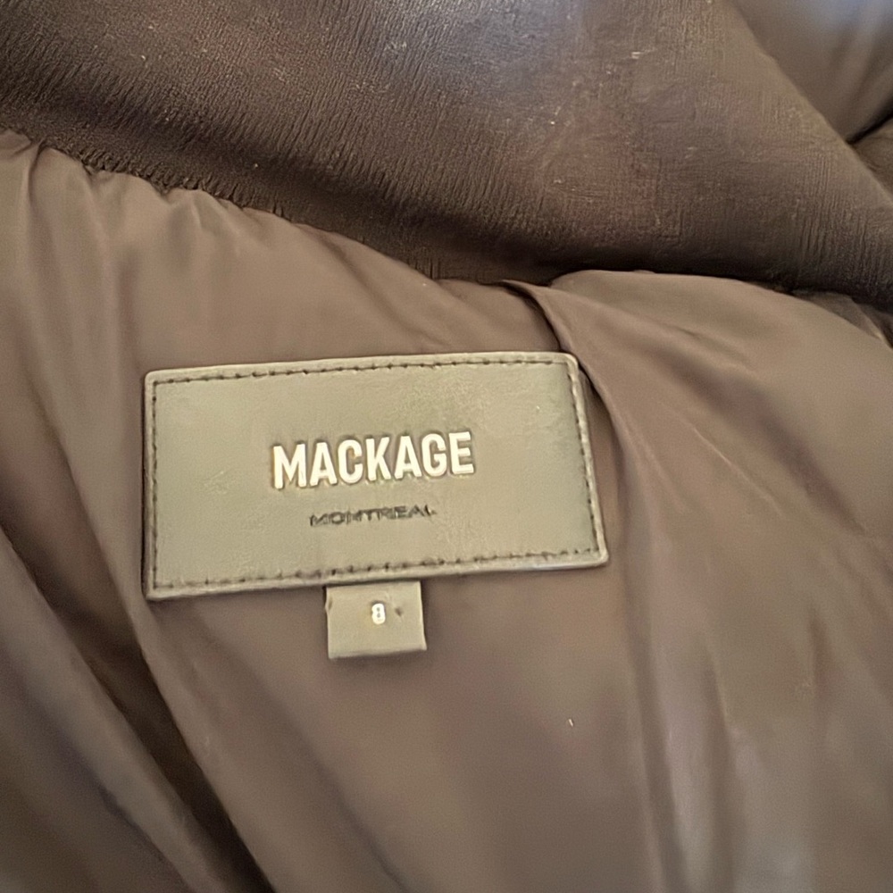 Mackage Kids Black Puffer Coat